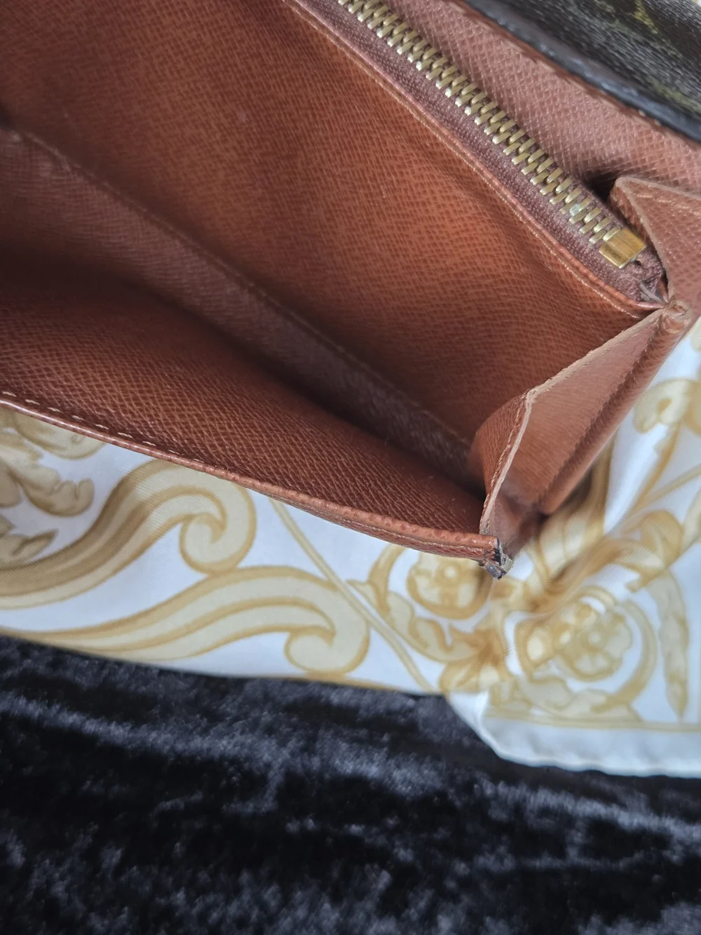 Louis Vuitton Monogram Trésor Bifold Wallet Vintage Made in Spain